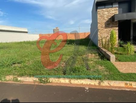 Lote plano 320m² , Condomínio Valência Túria em Bonfim Paulista/SP